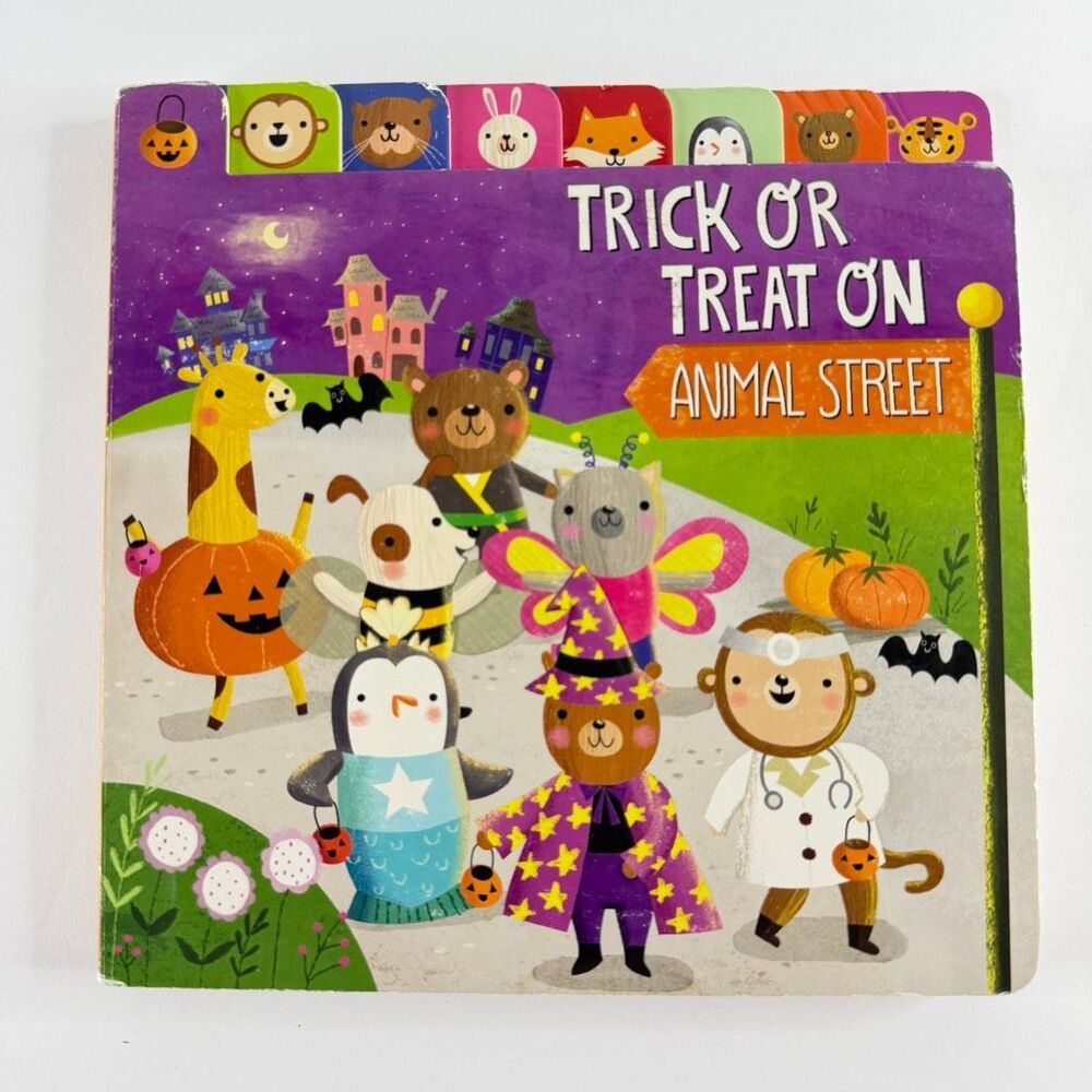 2/$6 Trick or Treat on Animal Street book by Maggie Fischer (Board Book)